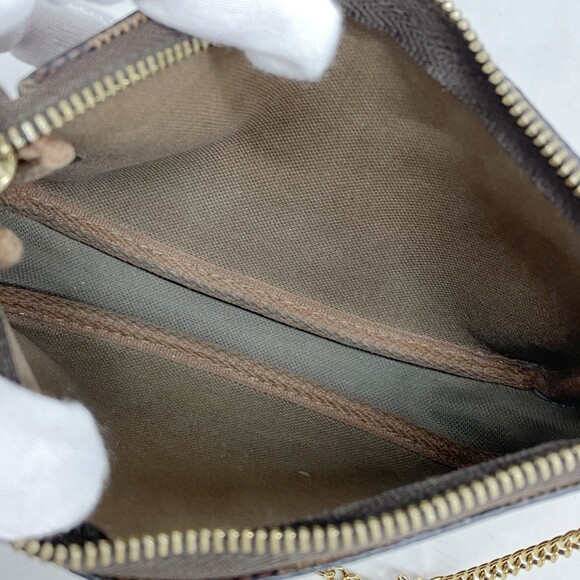 LOUIS VUITTON Brown Damier Pochette Pouch - Picture 4 of 11
